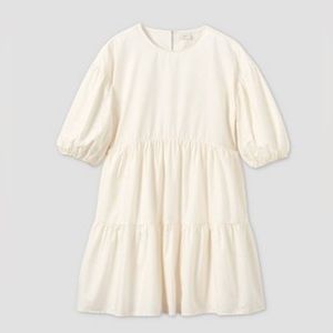 A new day A new day puffer sleeve bone ivory dress
VGUC
Medium
$15